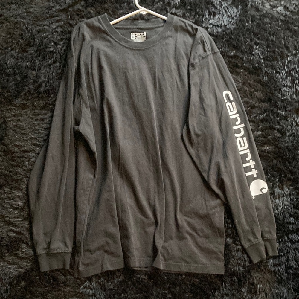 Carhartt crew neck, black, XL